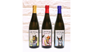 A SOUTH DOG シリーズ3本のお酒の画像