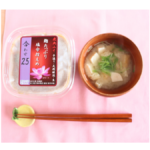 鹿央みそと味噌汁の画像